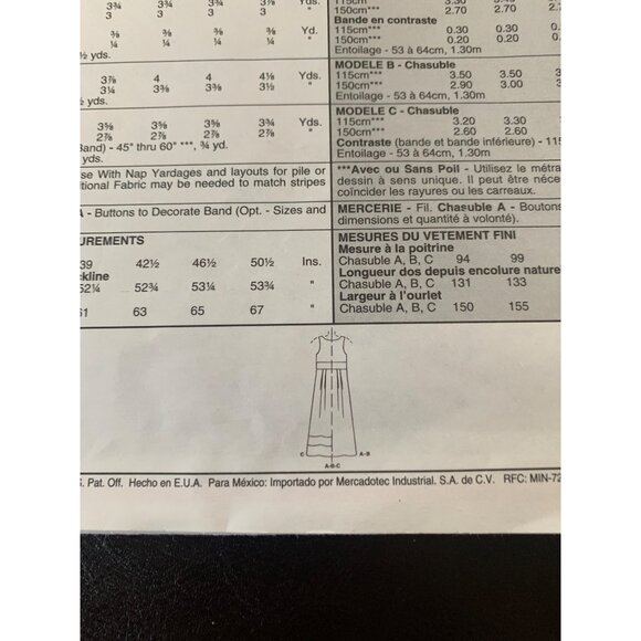 McCall's Misses Jumper Sewing Pattern Sz XS - Med 9467 - Uncut - Picture 6 of 10